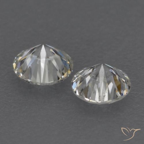 Gemas de Diamante I natural de 0.15 ct, Redondo, VVS-VS