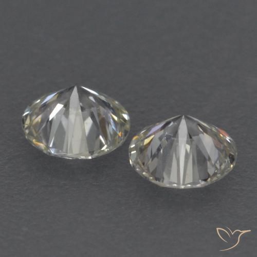Gemas de Diamante I natural de 0.15 ct, Redondo, VVS-VS