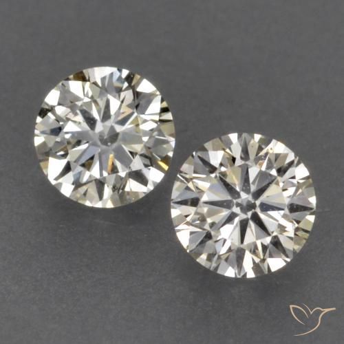 0.14ctw Natural J Diamante, Redondo, VVS-VS