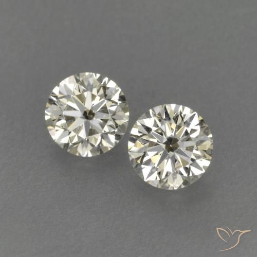 0.27ctw Natural L Diamante, Redondo, VVS-VS