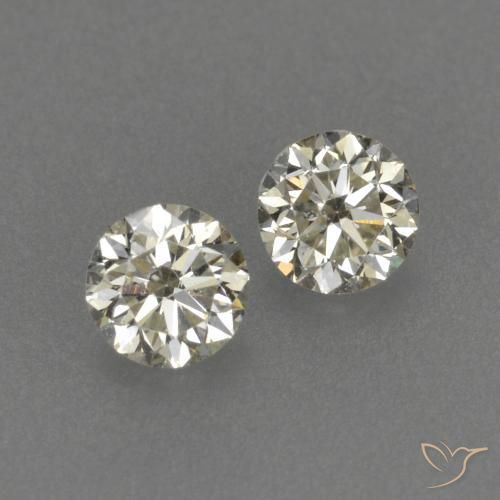 0.20ctw Natural L Diamante, Redondo, VVS-VS