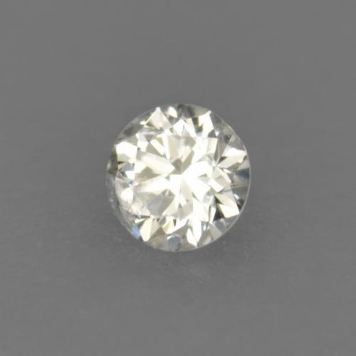Diamante blanco natural de 0,02 ct, corte redondo, VS