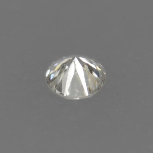 Diamante blanco natural de 0,01 ct, corte redondo, VS