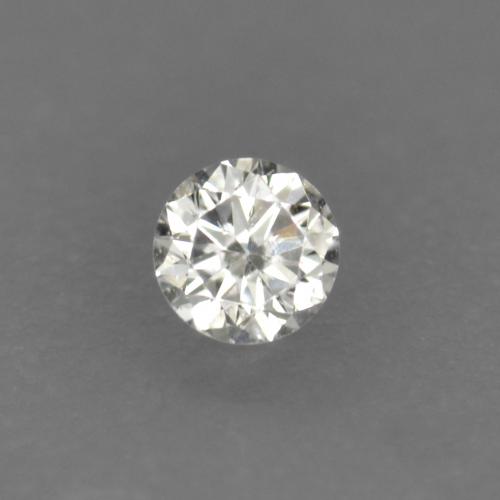 Diamante blanco natural de 0,02 ct, corte redondo, VS