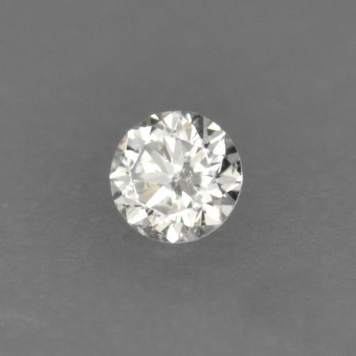 Diamante blanco natural de 0,02 ct, corte redondo, VS