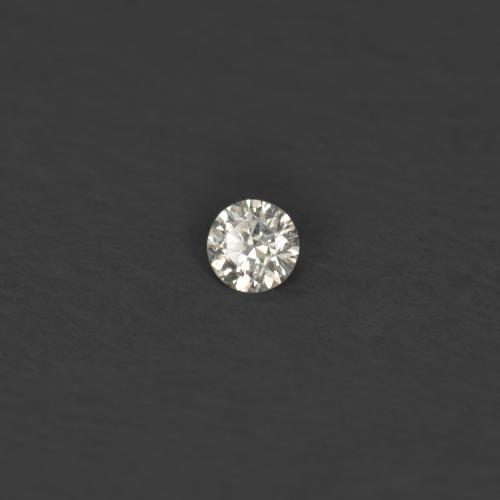 Diamante blanco natural de 0,01 ct, corte redondo, VS-SI