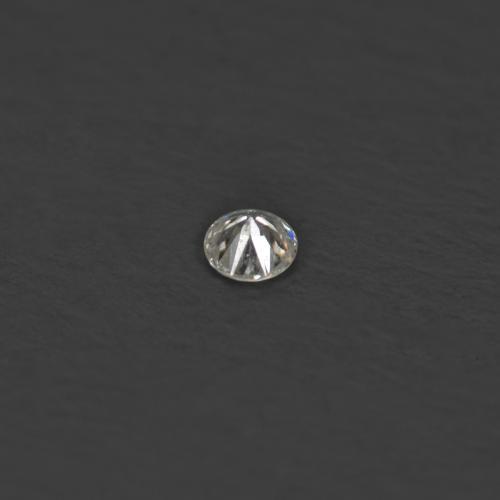 Diamante blanco natural de 0,01 ct, corte redondo, VS-SI