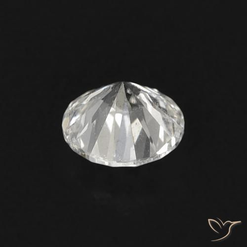 Diamante H natural de 0.24 ct, Corte Redondo, VS