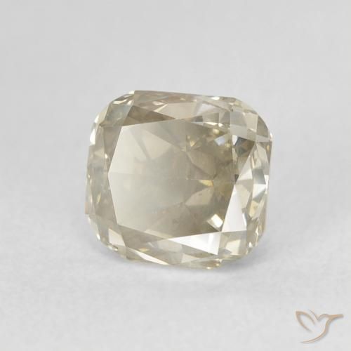 Diamante Marrón claro natural de 1.21 ct, Corte Octágono / Esmeralda, SI