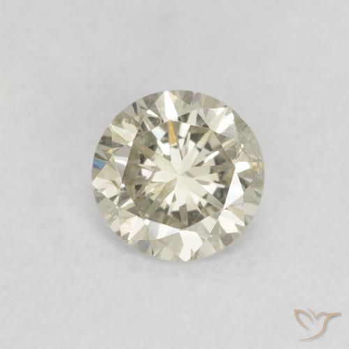 0.26ct Natural K Diamante, Redondo, VS-SI