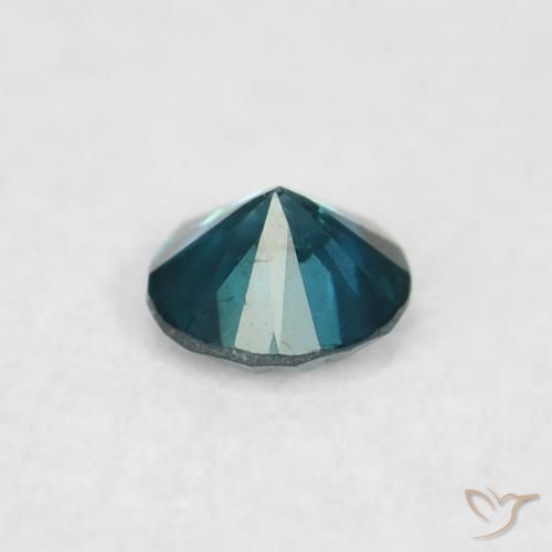 Diamante Verde natural de 0.04 ct, Redondo, VVS-VS