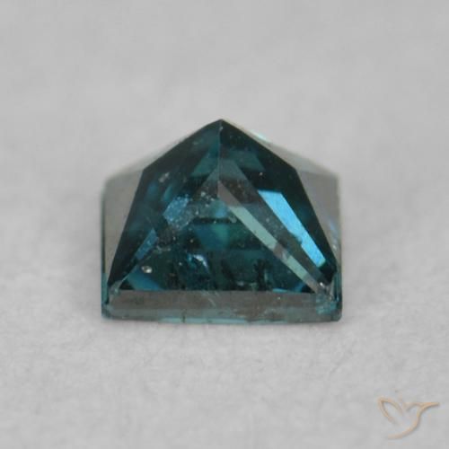 Diamante Verde natural de 0.07 ct, Cuadrado, VS-SI