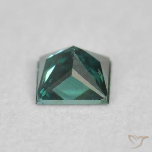 Diamante Verde natural de 0.06 ct, Cuadrado, VVS-VS