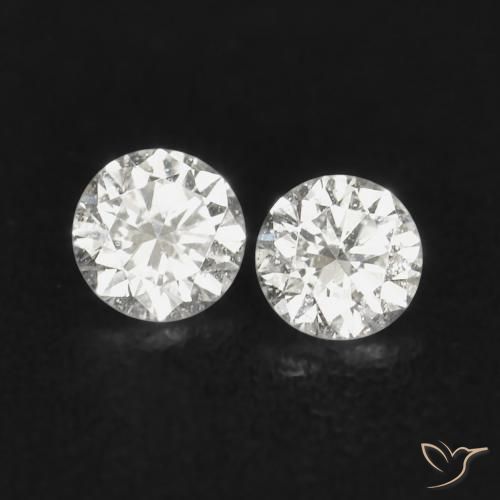 0.05ctw Natural I Diamante, Redondo, VS-SI