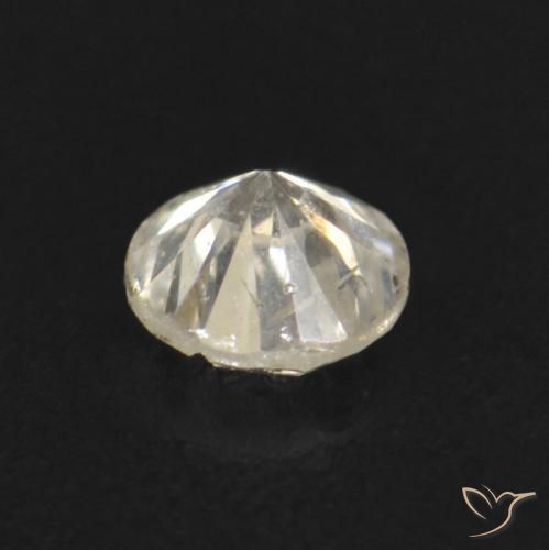 Diamante K natural de 0.03 ct, Redondo, VS-SI