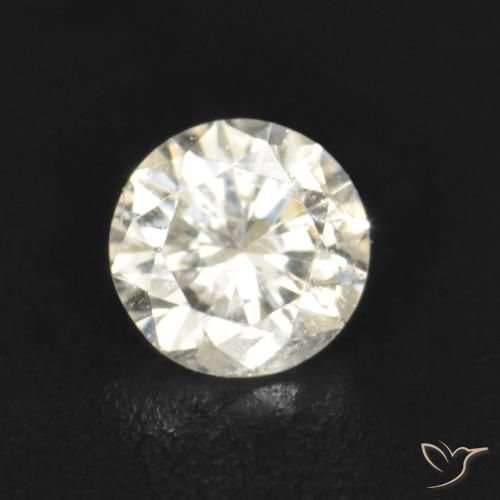 0.07ct Natural K Diamante, Redondo, VS-SI
