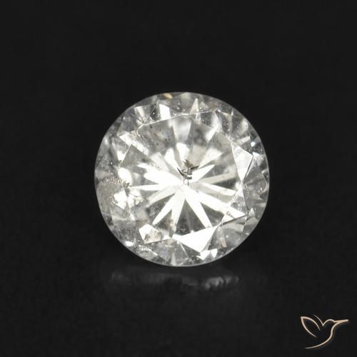 0.11ct Natural I Diamante, Redondo, VS-SI