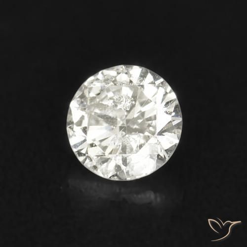 Diamante I natural de 0.04 ct, Redondo, VS-SI