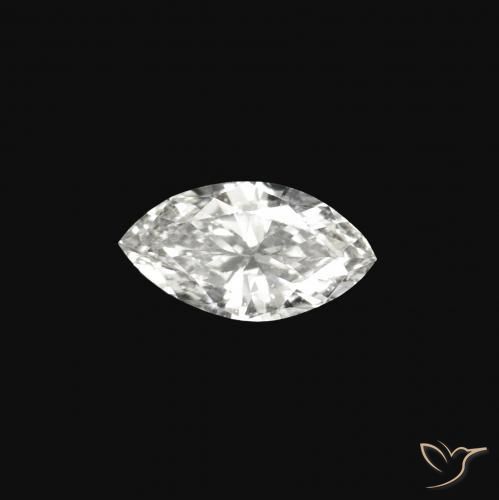 Diamante E natural de 0.07 ct, Marquesa, VVS