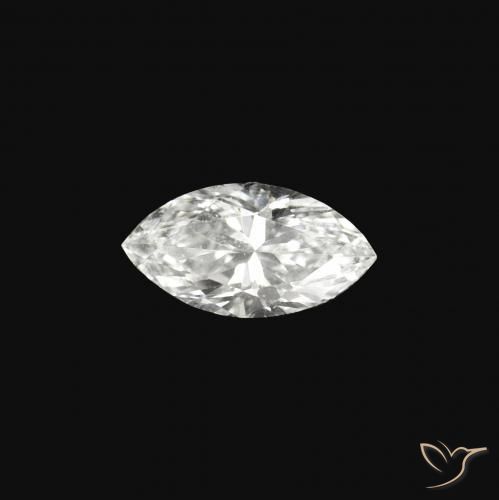 Diamante E natural de 0.09 ct, Marquesa, VVS