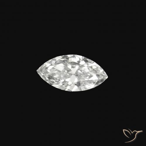 Diamante E natural de 0.06 ct, Marquesa, VVS
