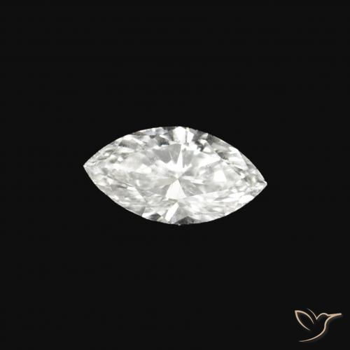 Diamante D natural de 0.06 ct, Marquesa, VVS