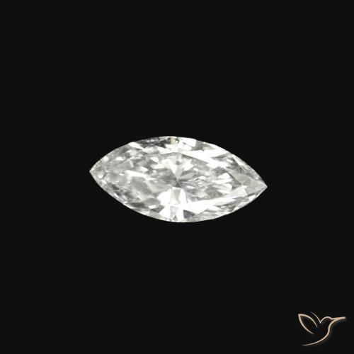 Diamante D natural de 0.06 ct, Marquesa, VVS