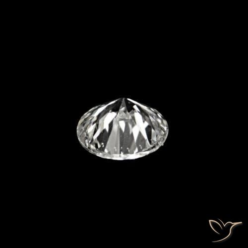 Diamante D natural de 0.02 ct, Redondo, VVS-VS