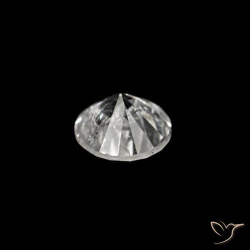 Diamante H natural de 0.02 ct, Redondo, VVS-VS