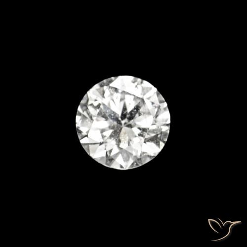 0.02ct D Diamante, Redondo, VVS-VS