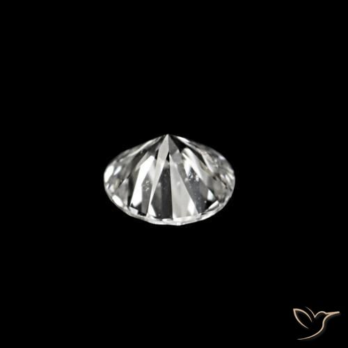 Diamante D natural de 0.02 ct, Redondo, VVS-VS