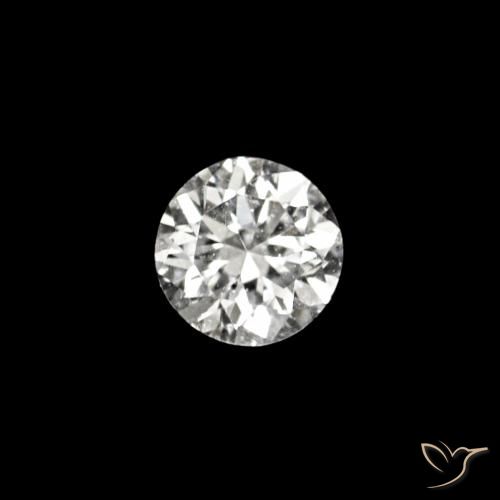 0.02ct D Diamante, Redondo, VVS-VS