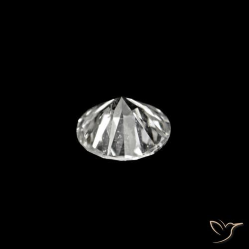 Diamante D natural de 0.02 ct, Redondo, VVS-VS