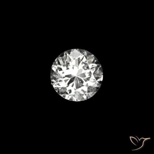 Diamante D natural de 0.02 ct, Redondo, VVS-VS