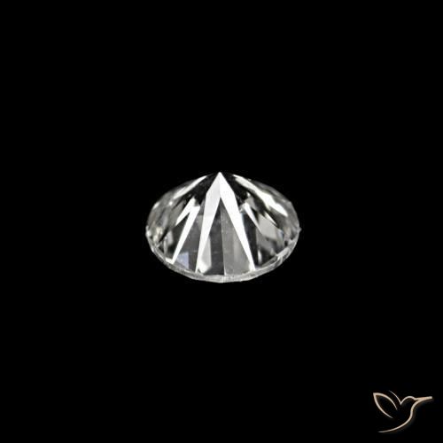 Diamante D natural de 0.02 ct, Redondo, VVS-VS