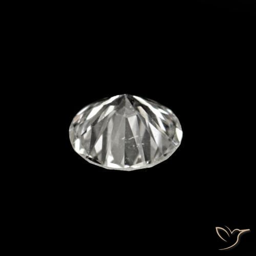 Diamante F natural de 0.02 ct, Redondo, VVS-VS