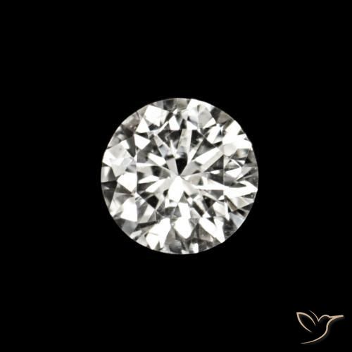 0.02ct E Diamante, Redondo, VVS-VS