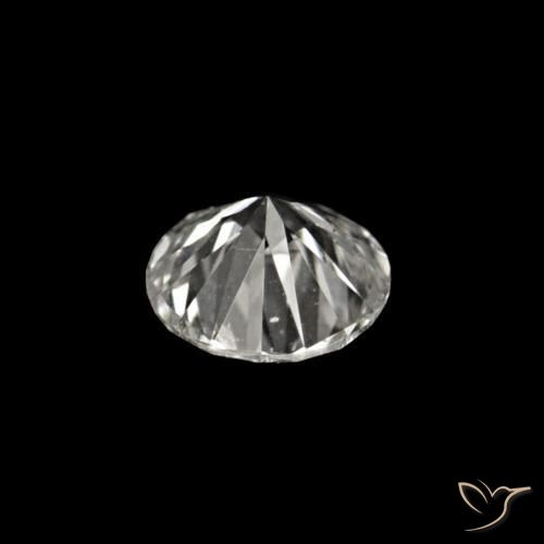 Diamante F natural de 0.02 ct, Redondo, VVS-VS