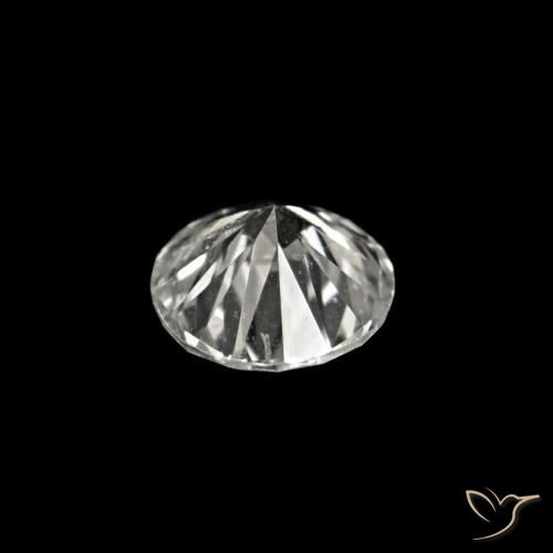 Diamante E natural de 0.02 ct, Redondo, VVS-VS