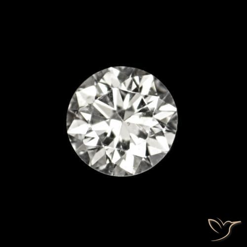 Diamante F natural de 0.02 ct, Redondo, VVS-VS