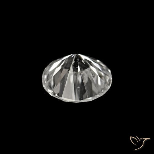 Diamante E natural de 0.02 ct, Redondo, VVS-VS
