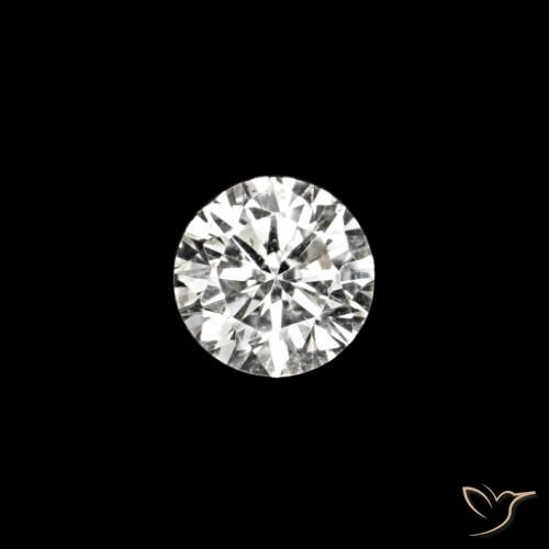0.02ct D Diamante, Redondo, VVS-VS
