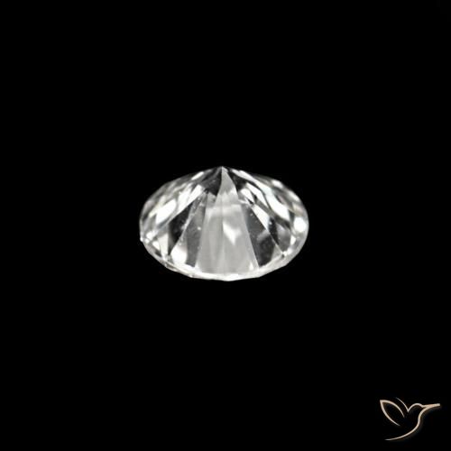 Diamante D natural de 0.02 ct, Redondo, VVS-VS