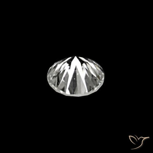 Diamante D natural de 0.02 ct, Redondo, VVS-VS