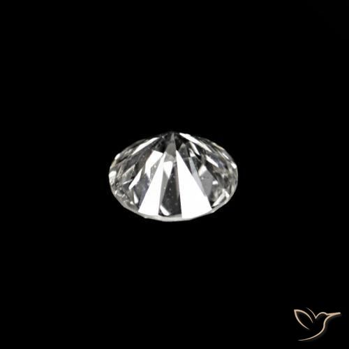 Diamante D natural de 0.02 ct, Redondo, VVS-VS