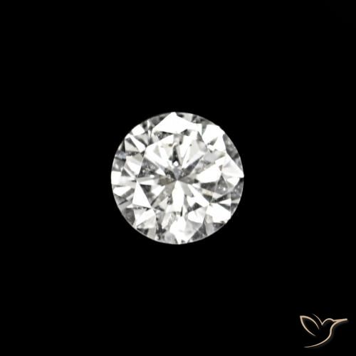 0.02ct D Diamante, Redondo, VVS-VS