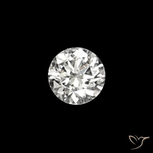 0.02ct D Diamante, Redondo, VVS-VS