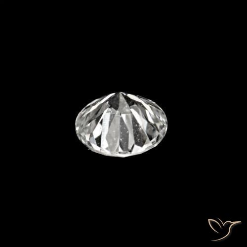 Diamante D natural de 0.02 ct, Redondo, VVS-VS