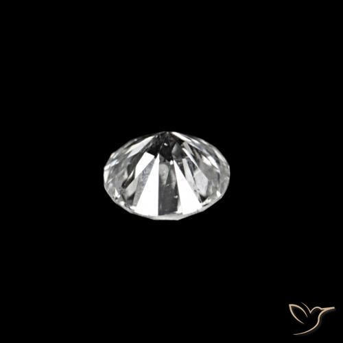 Diamante D natural de 0.02 ct, Redondo, VVS-VS
