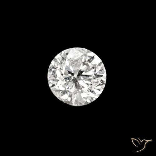 0.02ct D Diamante, Redondo, VVS-VS